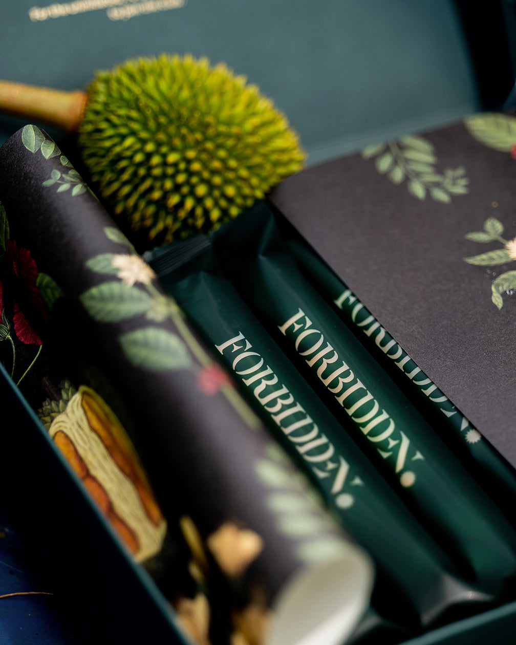 d24 durian love letter egg roll inner packaging