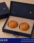 ORIG.CO - Lava Custard Pineapple Mooncake (2pcs) - Made with SunnyHills Pineapple
