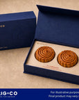 ORIG.CO - Lava Custard Pineapple Mooncake (2pcs) - Made with SunnyHills Pineapple