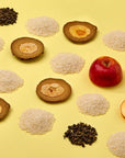 Joy Joy Golden - Oolong Apple Rice Crackers (16pcs)