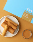 Hiwalk - Peanuts Filled XT (Extra Thick) Egg Rolls (4 packs/ 8 rolls in a box)