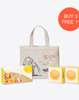 Buy 3 Get 1 Free Bundle Deal - Pineapple Custard Mooncake 2pcs