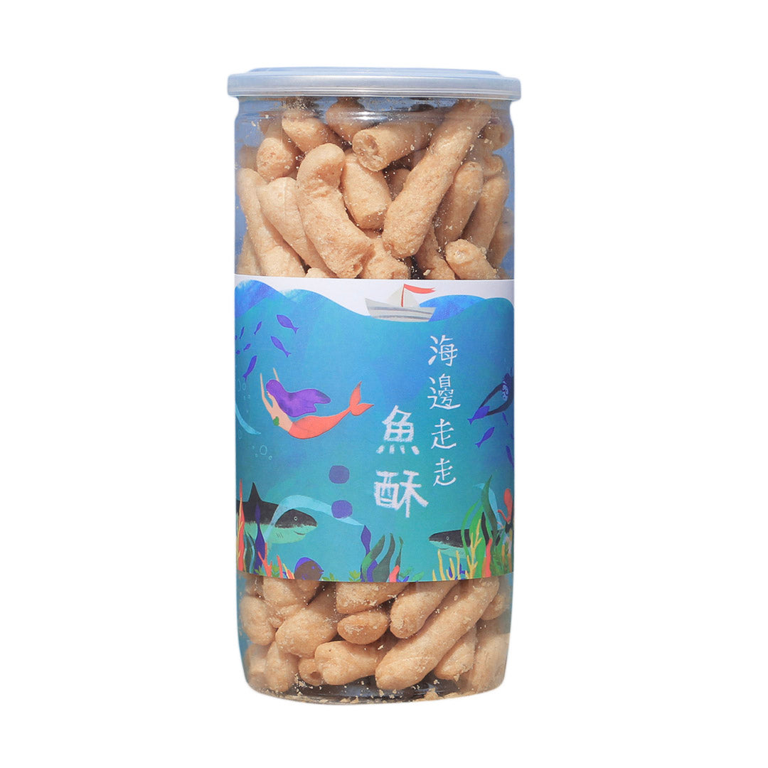 Hiwalk - Tamsui Fish Crackers 淡水魚酥 (120g per bottle)