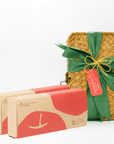 Pineapple Cake/ Apple Cake 5pcs - 2 Box Bundle with Rattan Box