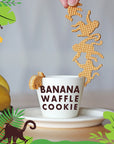 Banana Waffle Cookie (8pcs)