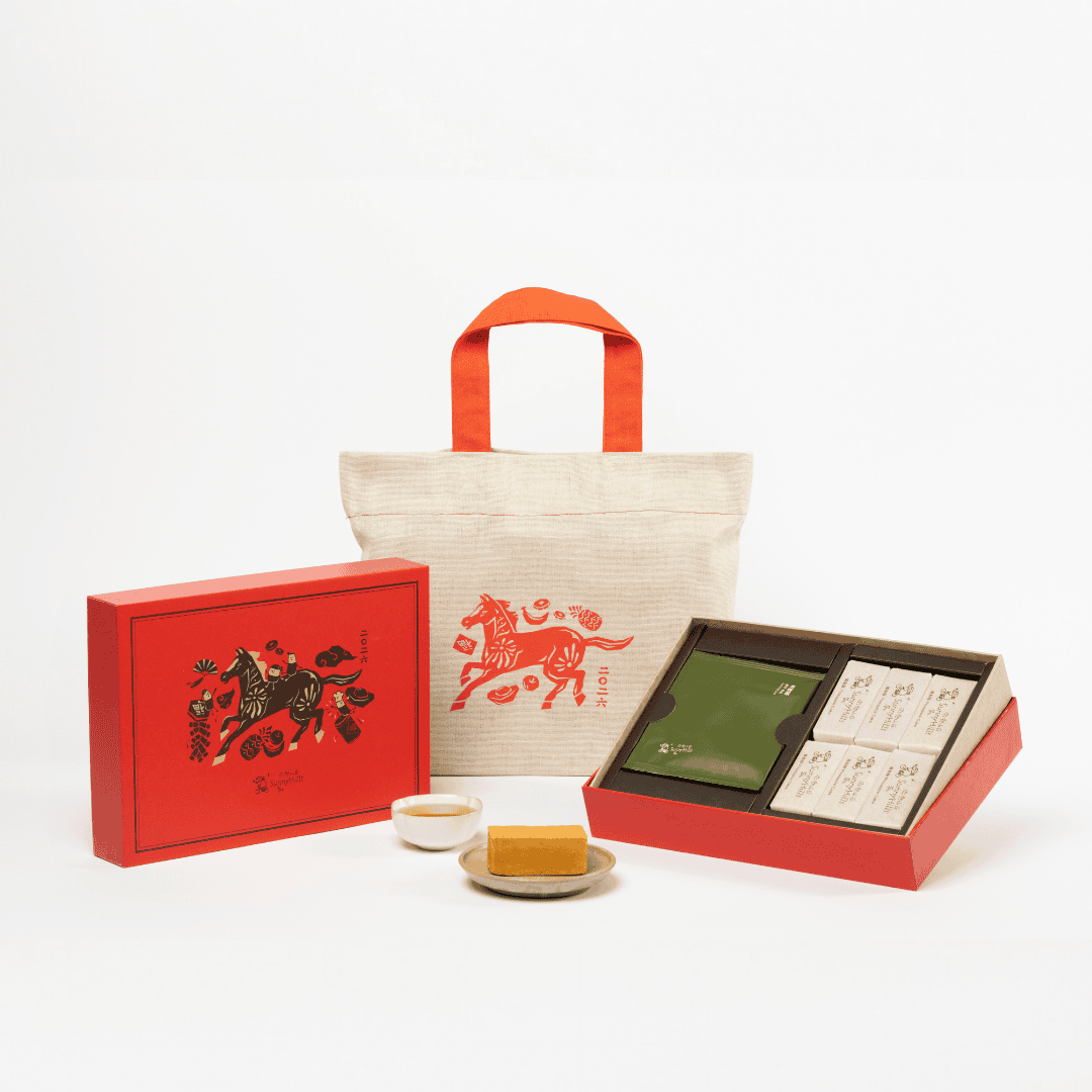 Spring Tea CNY Gift Set (Pineapple Cake + Oolong Tea) [CNY2026 Preorder]