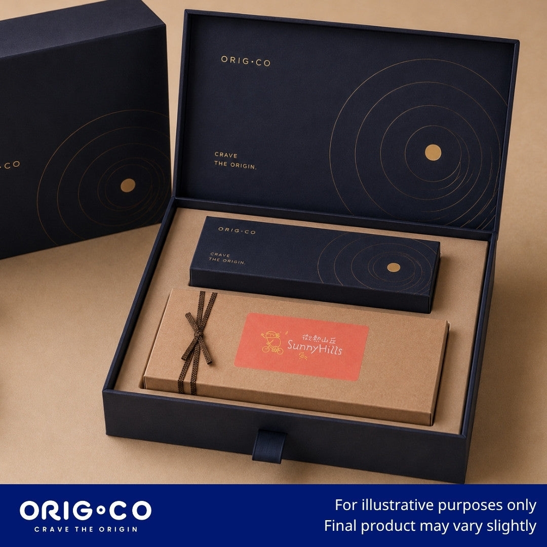 ORIG.CO - Lucky 7 Mid-Autumn Gift Set (2pcs Lava Mooncake + 5pcs SunnyHills Pineapple Cake)