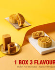 Lucky 8 Mooncake Mid-Autumn Gift Box (Mooncake 2pcs + Pineapple Cake 6pcs) [PREORDER]