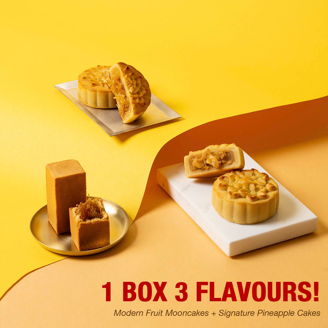 Buy 3 Get 1 Free Bundle Deal - Lucky 8 Mooncake Mid-Autumn Gift Box [PREORDER]