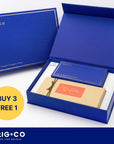 [Buy 3 Get 1 Free] ORIG.CO - Lucky 7 Mid-Autumn Gift Set (2pcs Lava Mooncake + 5pcs SunnyHills Pineapple Cake) [PREORDER]