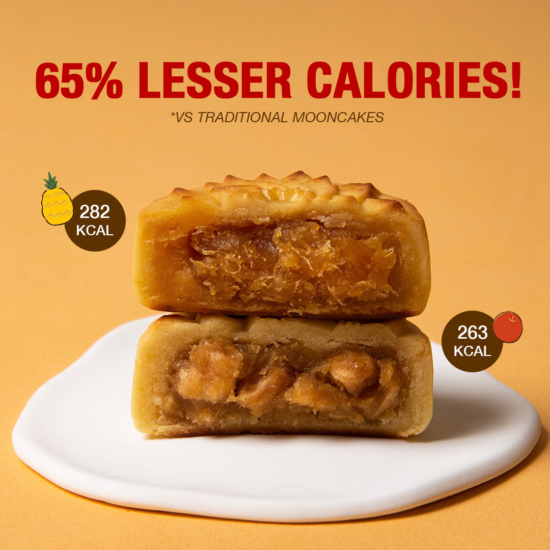 Lucky 8 Mooncake Mid-Autumn Gift Box (Mooncake 2pcs + Pineapple Cake 6pcs) [PREORDER - Best-Before: 6 Oct or later]