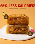 Double Happiness Mooncake Gift Box (Pineapple Mooncake 3pcs + Apple Mooncake 3pcs) [PREORDER]