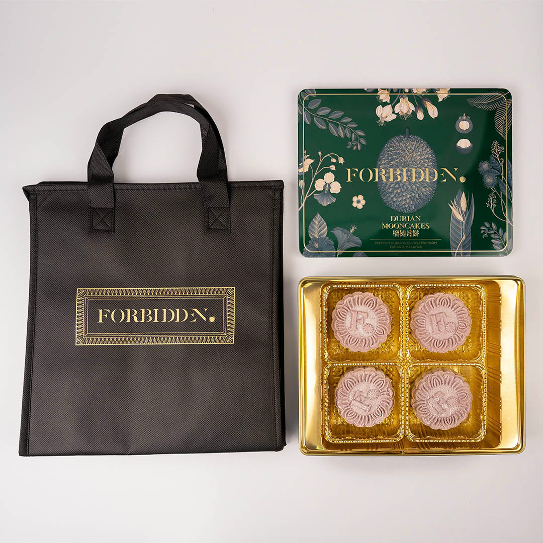 Acai Snowskin Mao Shan Wang Durian Mooncake - 4pcs
