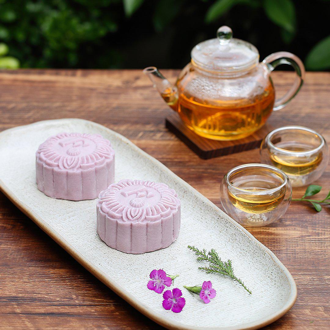 Acai Snowskin Mao Shan Wang Durian Mooncake 4pcs