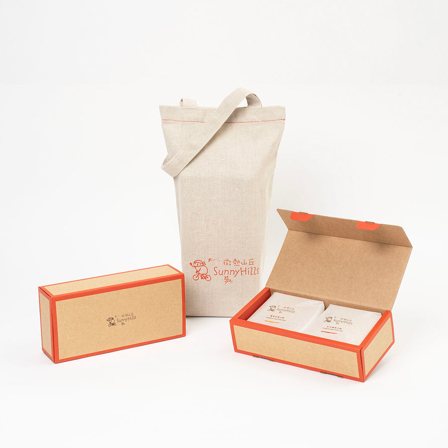 Pineapple Custard Mooncake & Kougyoku Apple Mooncake Tasting Set